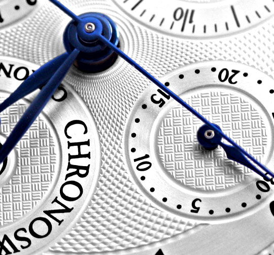 Foto 3 - Chronoswiss Chronometer Chronograph Stahlgold Hr Topuhr, U1337